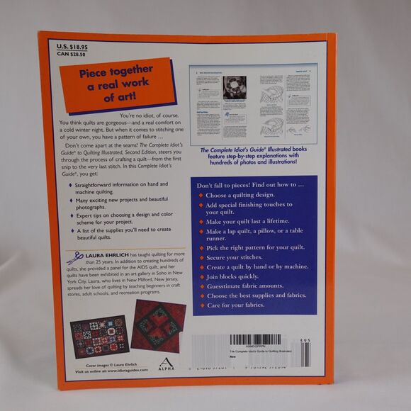 The Complete Idiot's Guide to Quilting Illustrated, Second Edition - paperback - Picture 2 of 14